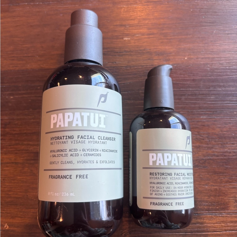 Papatui Set- Hydrating Facial Cleanser and Moisturizer Set